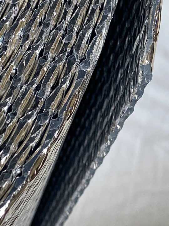 Close-up of ES® RFID Single Bubble with Foil on Both Sides