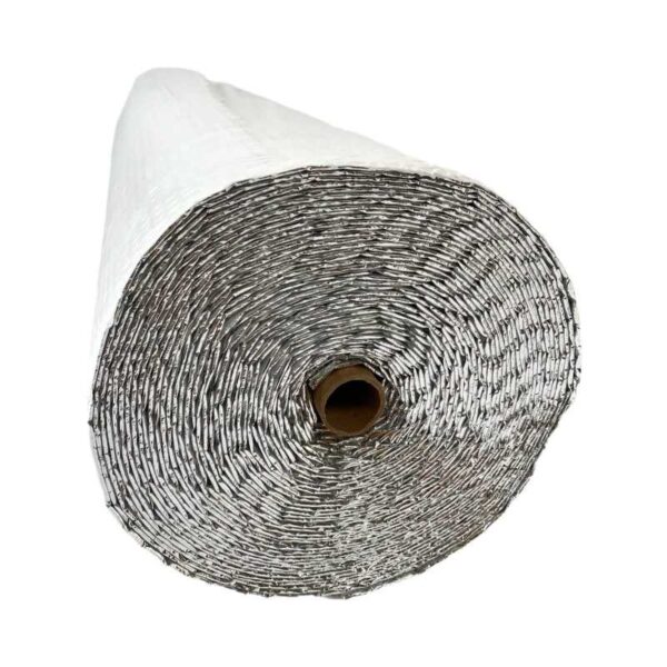 ES® Single Bubble White reflective insulation roll for thermal protection and aesthetic appeal.