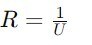 Formula for r value.