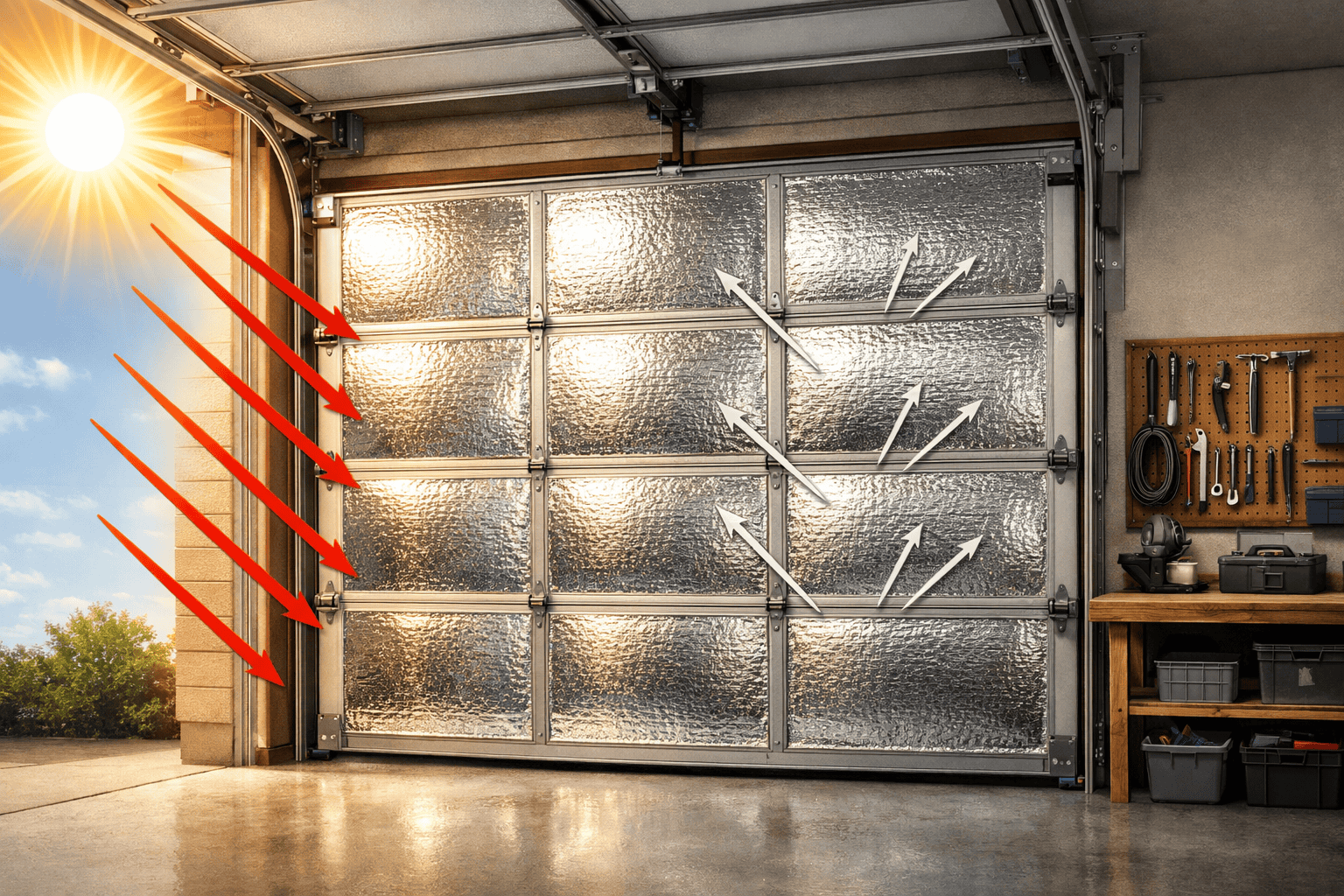 Garage Door Insulation | How to Insulate a Garage Door | Energy Shield ...